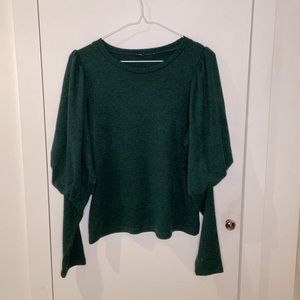 ZARA Puff Sleeve Sweater
